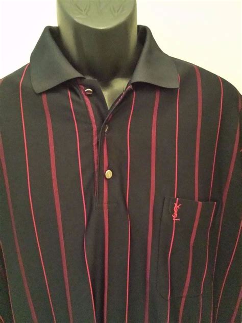 ysl polo shirt xxl|yves saint laurent men's shirt.